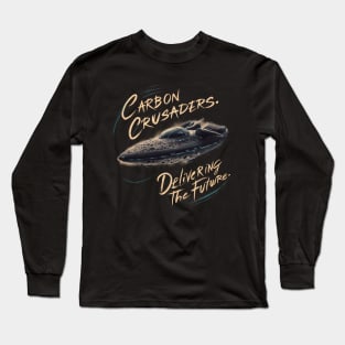 "Galactic Voyage: Carbon Crusaders of Tomorrow" Long Sleeve T-Shirt